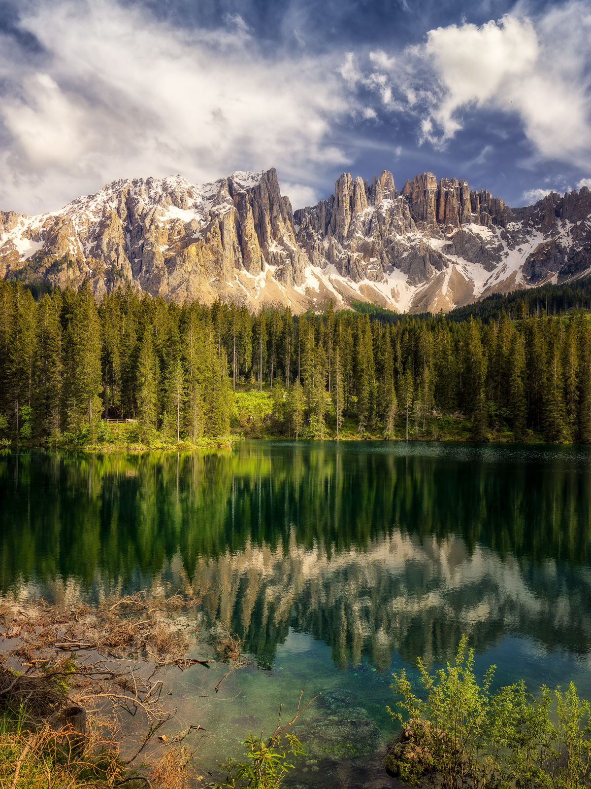 Lago di Carezza, Dolomites, Italy