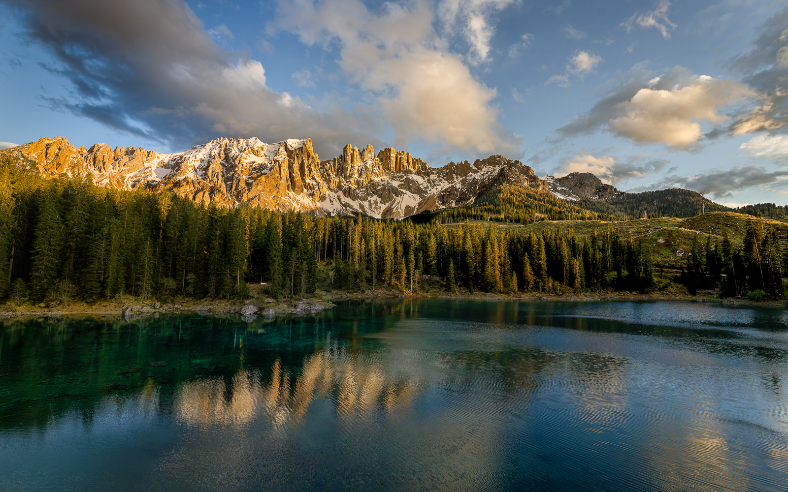 Lago di Carezza, Dolomites, Italy